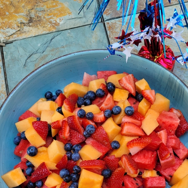 4th of July Fruit Salad
