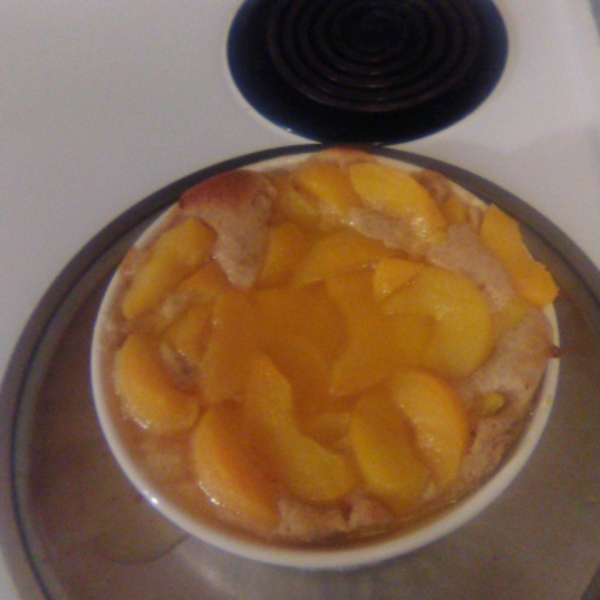 Lazy Peach Cobbler