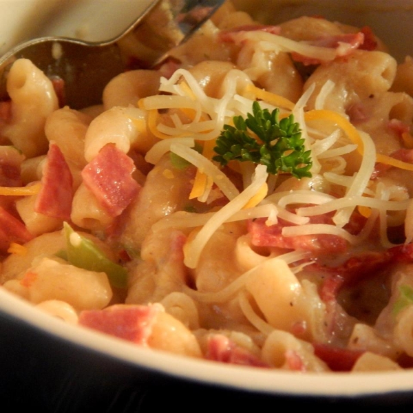 Bison Pepperoni Macaroni