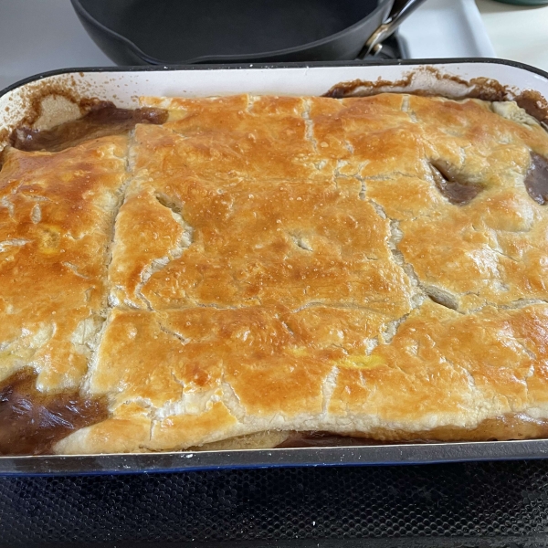 Beef, Mushroom, and Guinness Pie