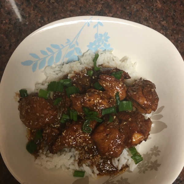 Healthier Honey-Sesame Chicken