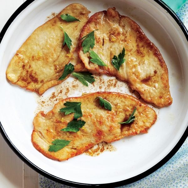 Cajun Turkey Scallopini