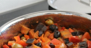 Eggplant and Tomato Caponata