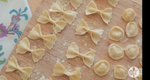 Homemade Farfalle Pasta