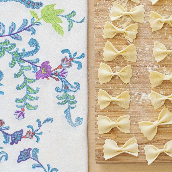 Homemade Farfalle Pasta