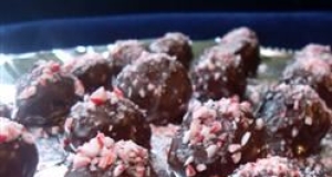 Dark Chocolate Mint Truffles