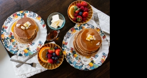 Whole Wheat Pancakes from Scratch