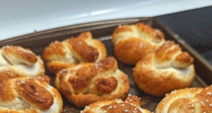 Homemade Soft Pretzels