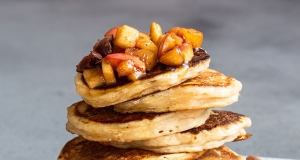 Apple Fritter Buttermilk Pancakes