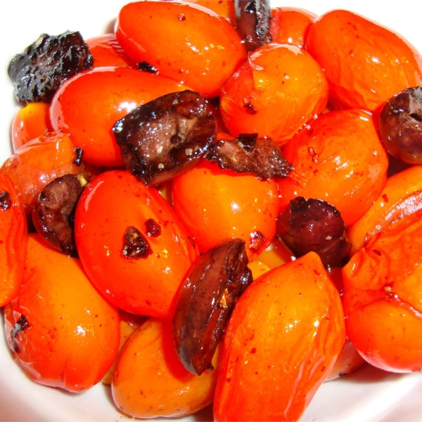 Cherry Tomatoes and Olives
