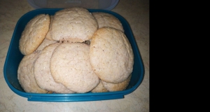 Chewy Strawberry Sugar Cookies