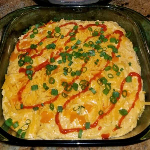Instant Pot Buffalo Chicken Dip