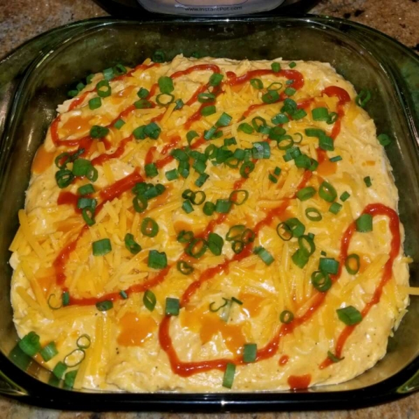 Instant Pot Buffalo Chicken Dip