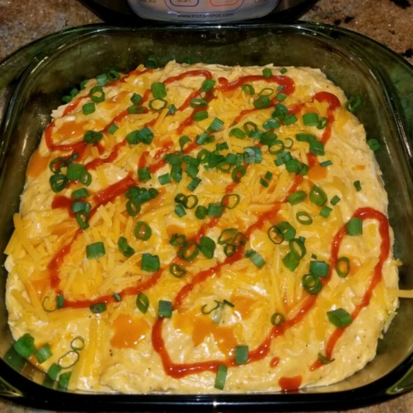 Instant Pot Buffalo Chicken Dip