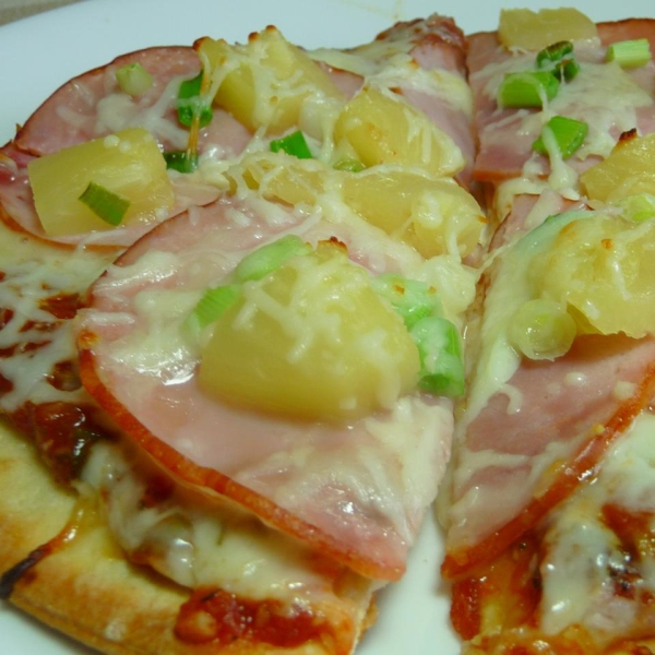 Fast Hawaiian Pizza