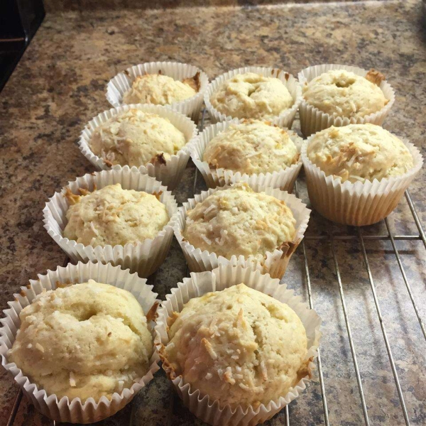 Shannon's Banana Coconut Muffins
