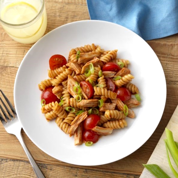 Weeknight BBQ Chicken and Pasta