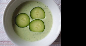 Cold Cucumber Soup
