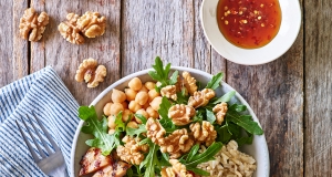 Thai Walnut BBQ Chicken Bowl