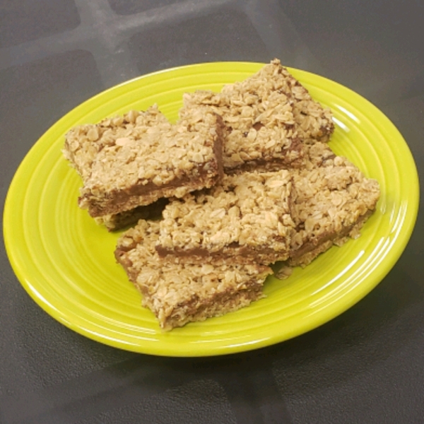 No Bake Chocolate Oat Bars