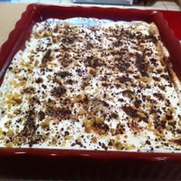 Layered Mocha Brownies