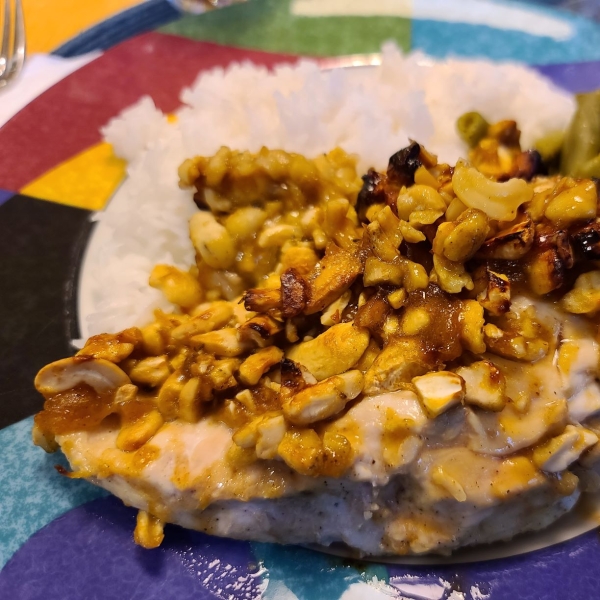 Cashew Crusted Chicken