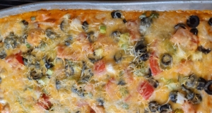 Sandie's Seven-Layer Bean Dip