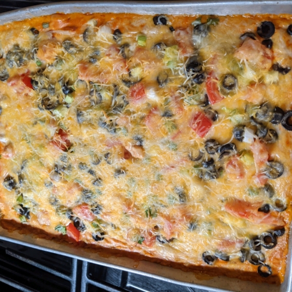 Sandie's Seven-Layer Bean Dip
