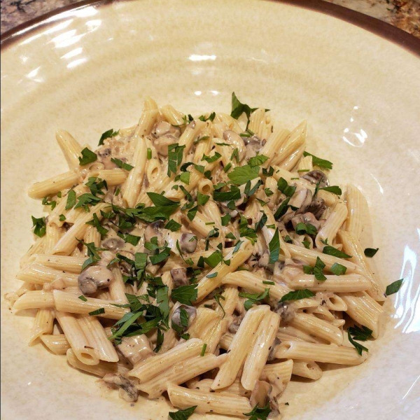 Creamy Mushroom Penne