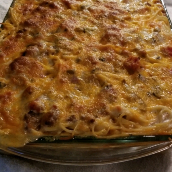Baked Spaghetti from Borden® Cheese