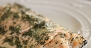 Broiled Garlic-Herb Salmon