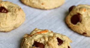 Orange-Dark Chocolate Cookies