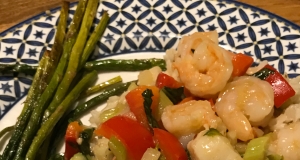 Clover's Shrimp and Basil