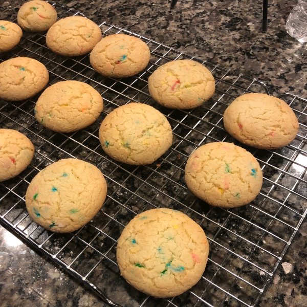 Funfetti Cake Mix Cookies