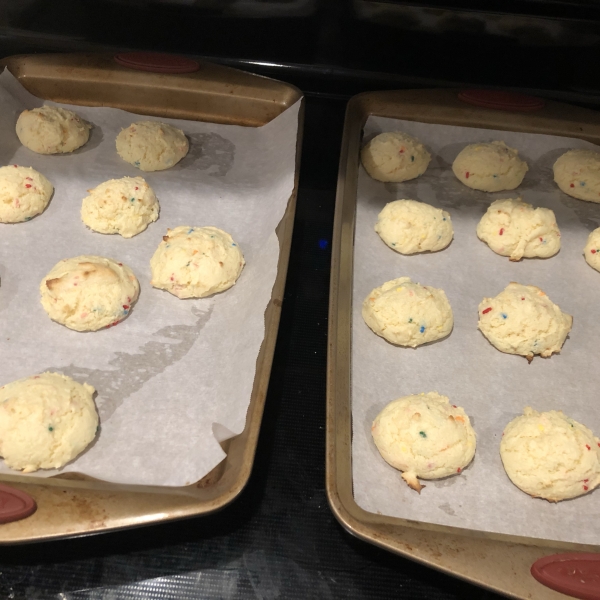 Funfetti Cake Mix Cookies