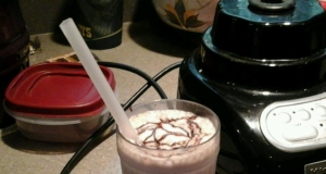 Peanut Butter and Jelly Milkshake