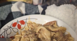 Slow Cooker Beef Stroganoff