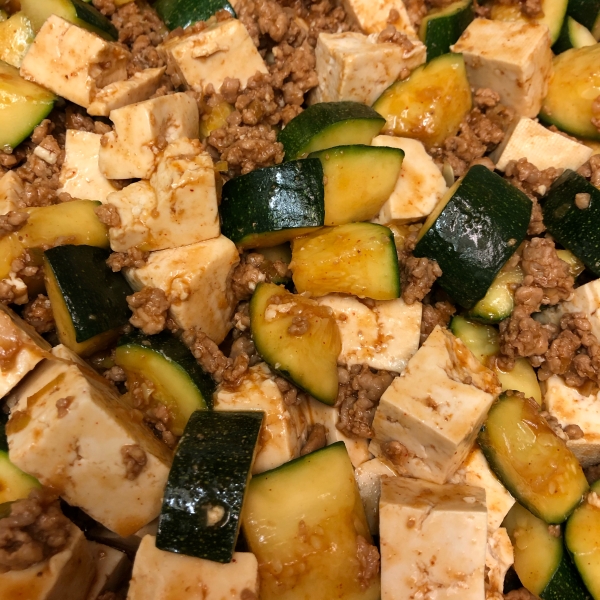 Spicy Pork and Vegetable Tofu
