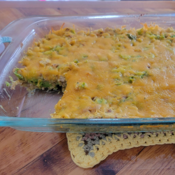 Quick Chicken and Stuffing Casserole