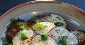 Italian Marinated Eggplant Antipasto