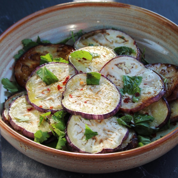 Italian Marinated Eggplant Antipasto