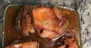 Bacon Wrapped Duck Breasts