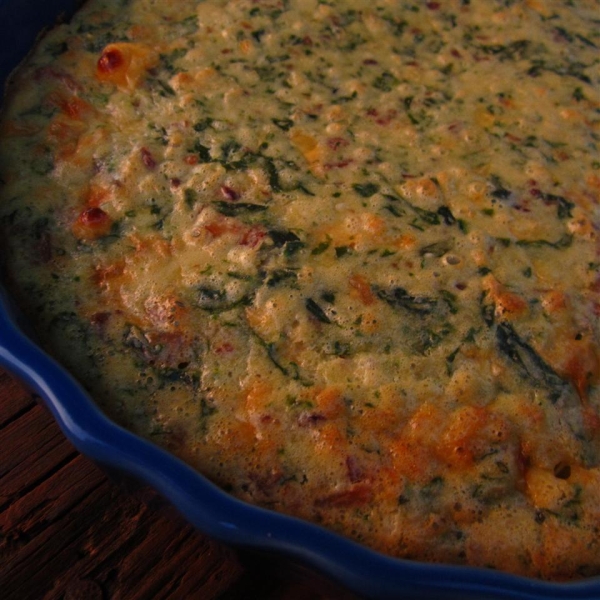 Easy Ham and Swiss Pie Casserole