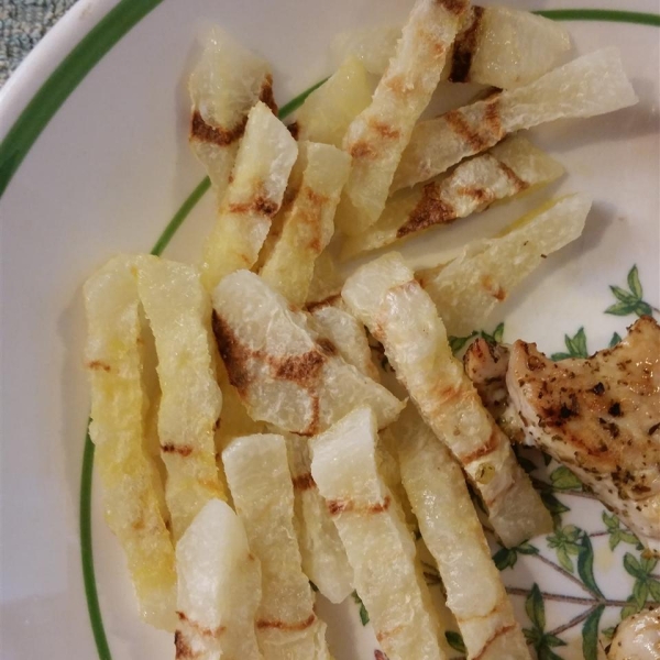 Jicama Zebra Fries