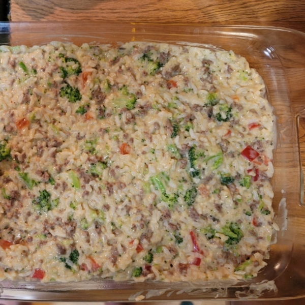 Broccoli Casserole with Rice