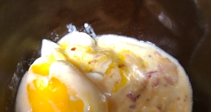 Rich Butter Cream-Poached Eggs