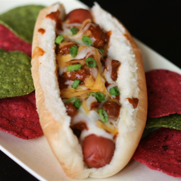 Chili Dogs with Cheese