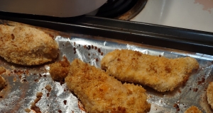 Quick Crispy Parmesan Chicken Breasts
