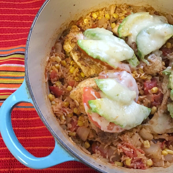 Hunt's® Monterrey Chicken and Rice Bake