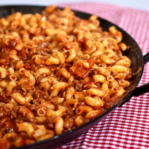 Sloppy Joe Macaroni